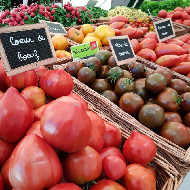 Maraicher local Guérande Légumes fruits tomates anciennes