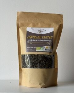 Lentilles vertes - La ferme des écureuils - Nivillac