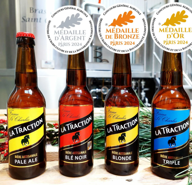 Bière Ferme Saint Charles - 75cL - Plessé (44)