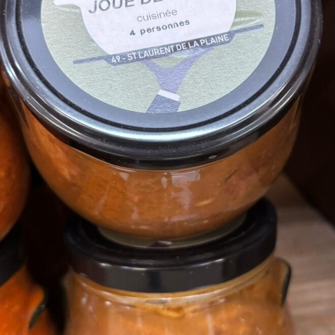 Conserve de joues de porc