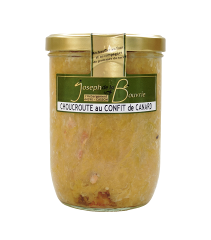 Choucroute confit de canard