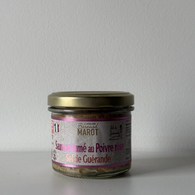 tartinade Marot - saumon fumé au poivre rose