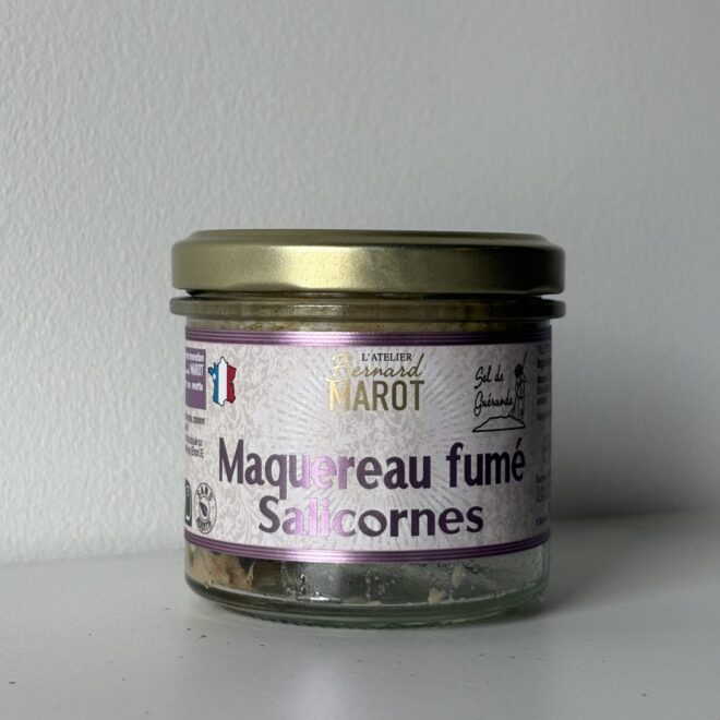 tartinade Marot - maquereau fumé & salicornes
