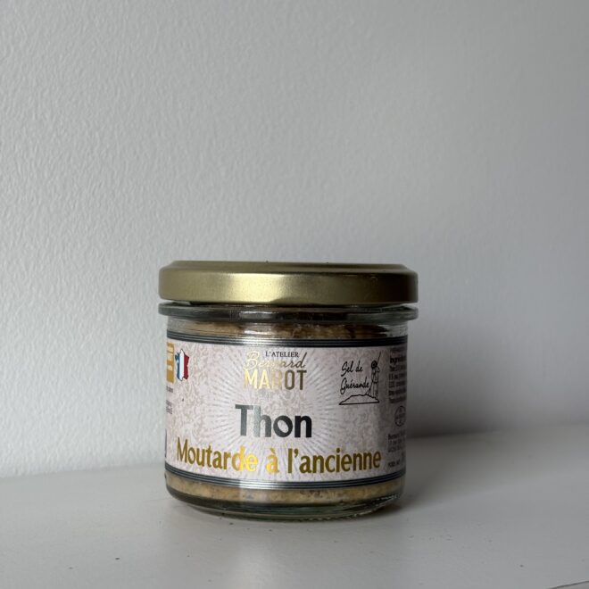 tartinade Marot - thon & moutarde à l'ancienne