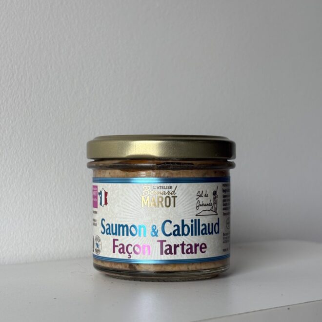tartinade Marot - saumon & cabillaud façon tartare