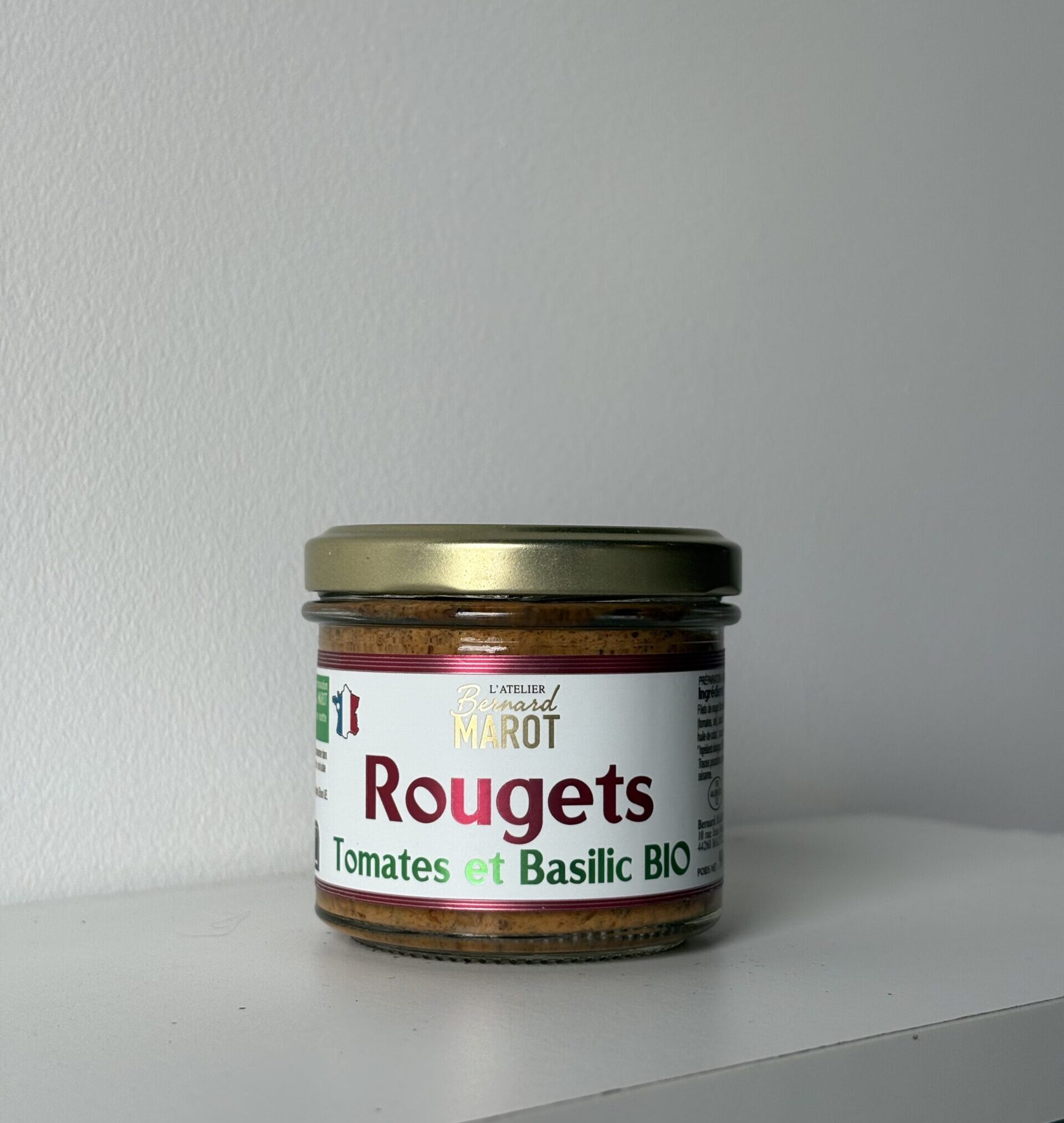 rougets tomates et basilic bio