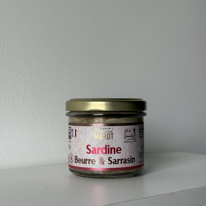 tartinade Marot - sardine, beurre & sarrasin