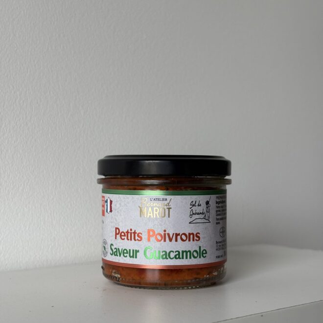 tartinade Marot - petits poivrons saveur guacamole