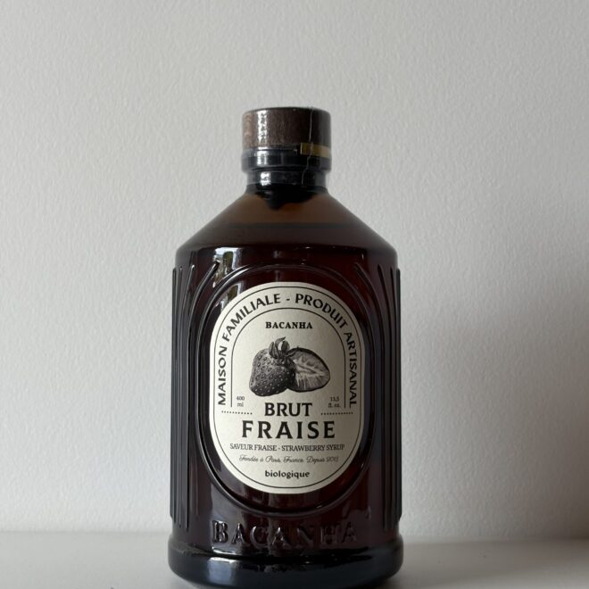 Sirop brut bio - Fraise