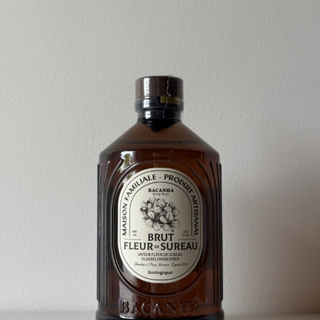Sirop brut bio - fleur de sureau