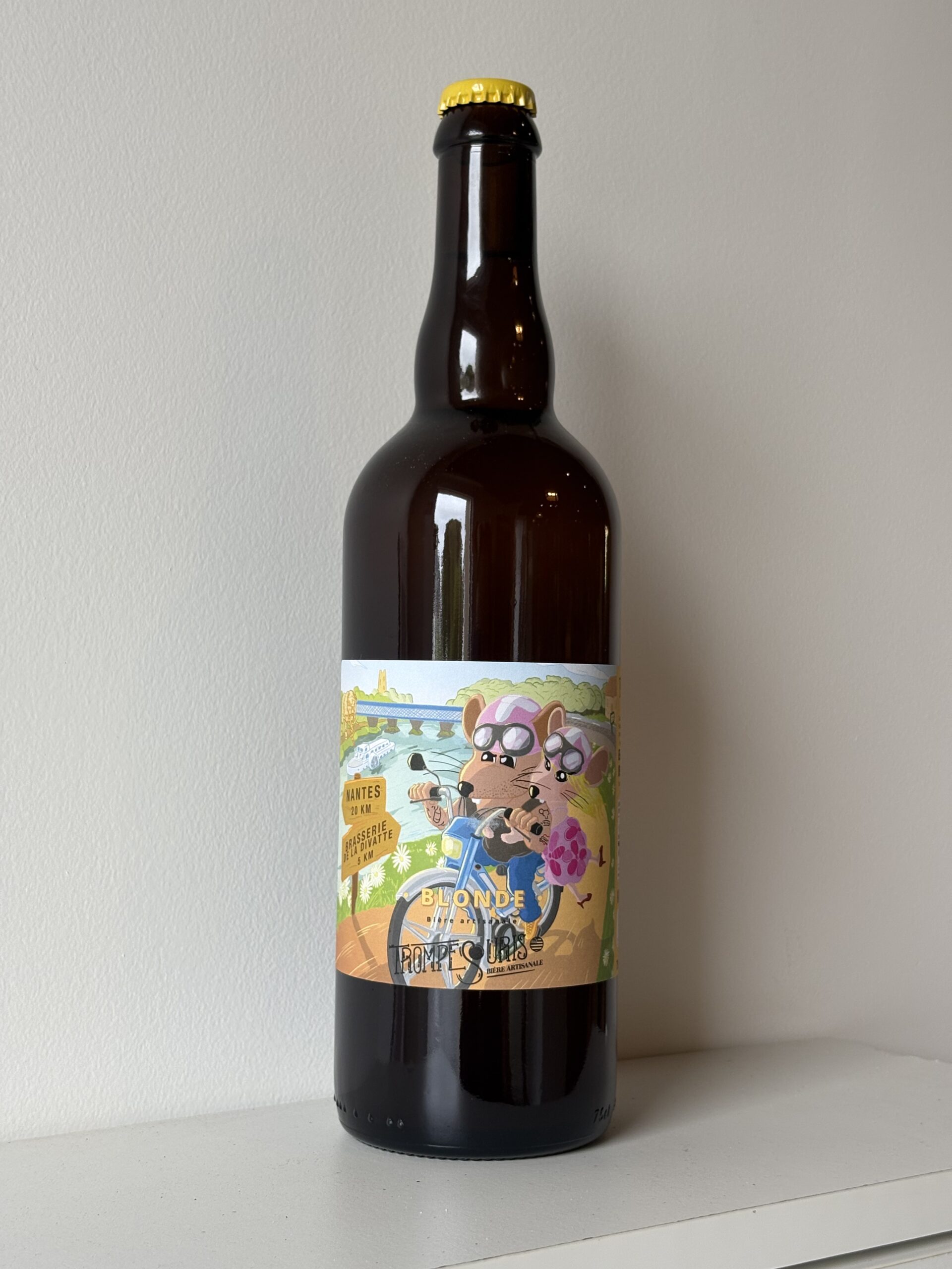 trompe souris blonde 75cl